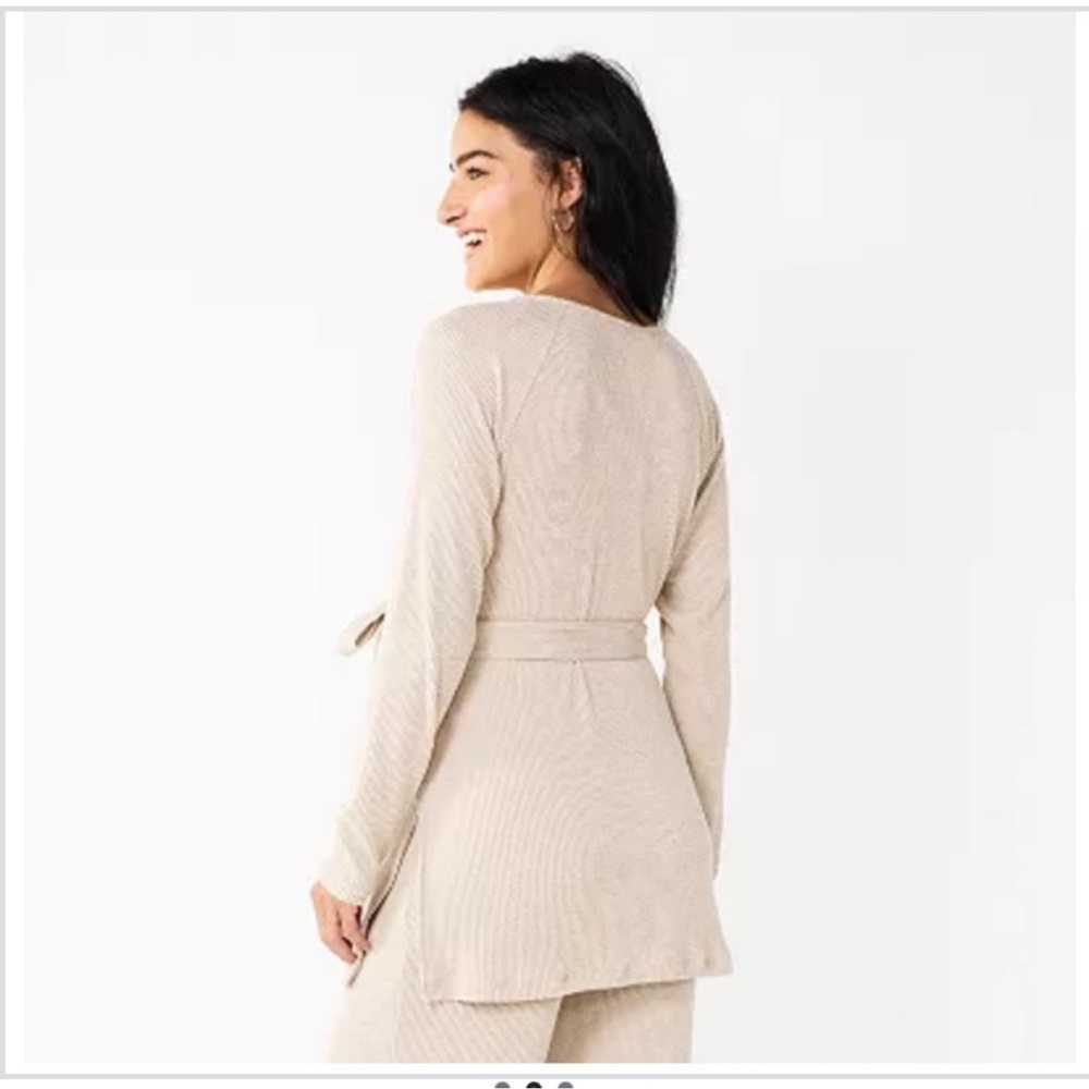 Cream Maternity Sweater - Picture 2 of 4